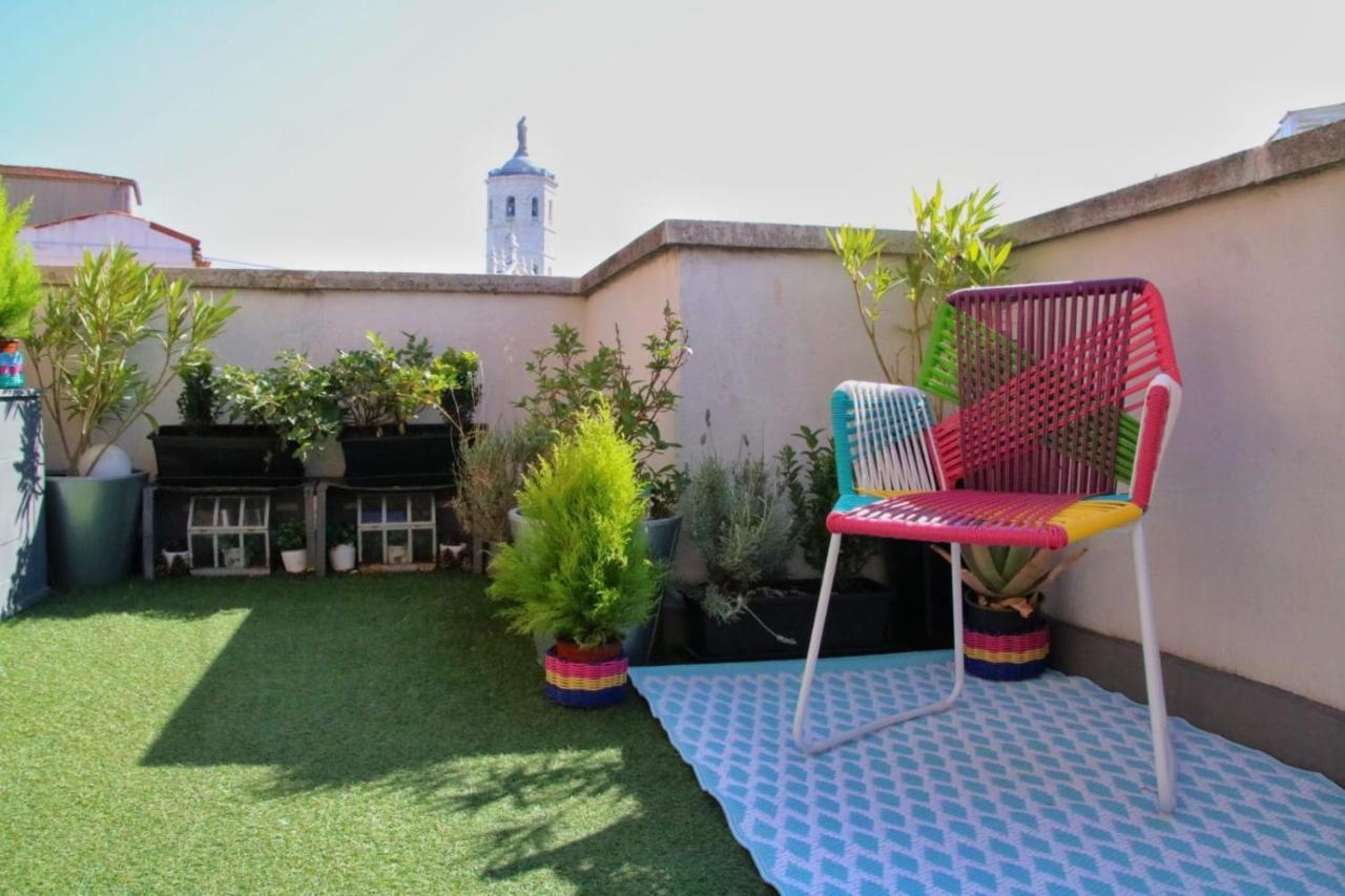 El Atico De Valladolid - Centro - Terraza - Wifi Εξωτερικό φωτογραφία